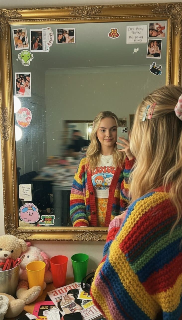90s Mirror Selfie