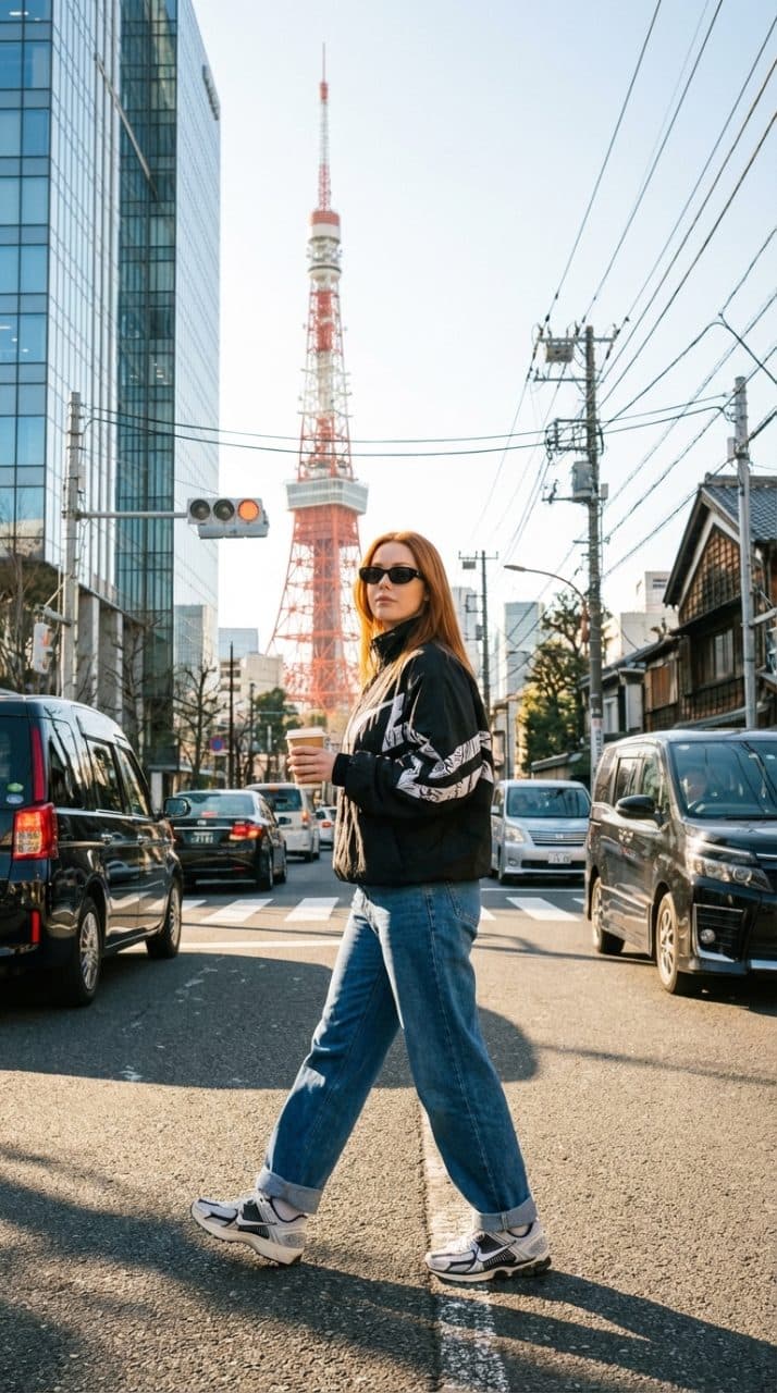 Tokyo Winter Street