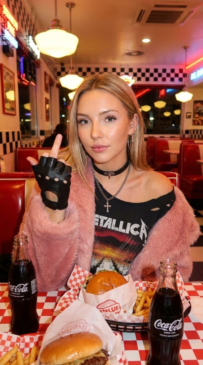 Retro Diner Rebel