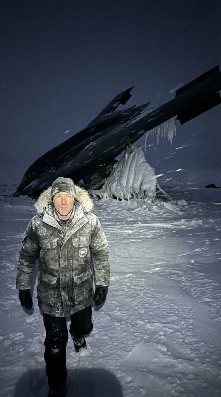 Arctic B-2 Frozen Crash